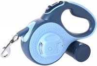 Extralink PUPILPLANET SMYCZ AUTOMATYCZNA 5M LED Z POJEMNIKIEM Pupilplanet smycz automatyczna 5m led z pojemnikiem na worki kép