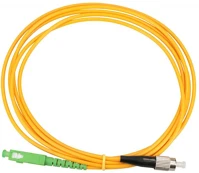 Extralink SC/APC-FC/UPC Sc/apc-fc/upc | patchcord | single mode, simplex, g657a1, 3mm, 2m kép