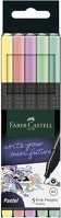 Faber 151602 Tűfilc faber castell grip pasztell 0,4mm 5 db/készlet