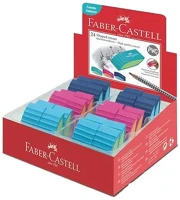 Faber-castell 06.00524 Radír  bicolor pvc mentes trendi színek kép