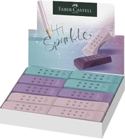 Faber-castell 06.00959 Radír  rollon sparkle pvc mentes vegyes színekben kép