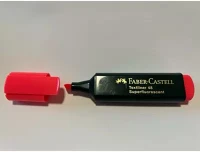 Faber-castell 07_0048804ROB Szövegkiemelő faber-castell superfluorescent textliner 48 piros kép