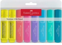 Faber-castell 07.02146 Szövegkiemelő  1546 pastel 1-5mm 8 darabos kép