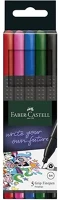 Faber-castell 07.02857 Tűfilc faber castell grip alap színek 0,4mm 5 darabos kép