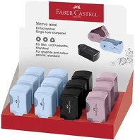 Faber-castell 07.03550 Hegyező  sleeve mini 1 lyukú tartályos harmónia színekben kép