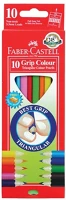 Faber-castell 10 DB-OS KLT Színes ceruza  junior háromszögletű 10 db-os klt. kép