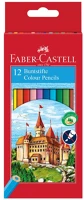 Faber-castell 120112 Színes ceruza  hatszögletű 12 db/készlet kép