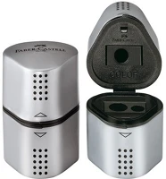 Faber-castell 183800 Hegyező  grip 2001 trió szürke kép