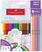 Faber-castell 18DB+6DB KLT Színes ceruza  kastélyos 18db+6db klt. kép