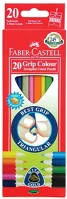 Faber-castell 20 DB-OS KLT Színes ceruza  junior háromszögletű 20 db-os klt. kép
