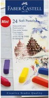 Faber-castell 24KLF.SZÍN Porpasztell kréta készlet mini puha creative studio faber-castell kép