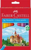 Faber-castell 36KLF Színes ceruza készlet hatszögletű kastélyos faber-castell  36klf. szín kép
