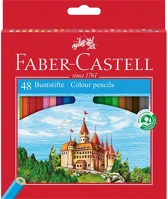 Faber-castell 48KLF Színes ceruza készlet hatszögletű kastélyos faber-castell 48klf. szín kép