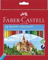 Faber-castell COR_TFC120124 Színes ceruza készlet, hatszögletű,  