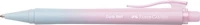 Faber-castell COR_TFC140680 golyóstoll, 0,34 mm, nyomógombos, rózsa-égkék tolltest, faber-castell kép