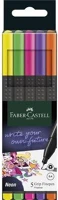 Faber-castell COR_TFC151603 Tűfilc készlet, 0,4 mm,  