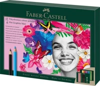Faber-castell COR_TFC210053 színes- és grafitceruza készlet, faber-castell 