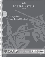 Faber-castell COR_TFC70010418 Spirálfüzet, a4, vonalas, 80 lap, perforált, lyukasztott, kép