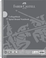 Faber-castell COR_TFC70010419 Spirálfüzet, a4, kockás, 80 lap, perforált, lyukasztott, kép