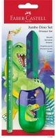 Faber-castell FC111529 Jumbo dinoszaurusz hb háromszögletű grafitceruza szett kép
