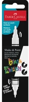 Faber-castell FC285511 Black edition shake&paint fehér kétvégű akrilfilctoll kép