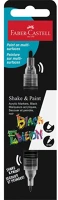 Faber-castell FC285598 Black edition shake&paint fekete kétvégű akrilfilctoll kép