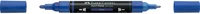 Faber-castell MULTIMARK 120 Akril marker kétvégű multimark 120 faber-castell kék kép