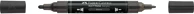 Faber-castell MULTIMARK 199 Akril marker kétvégű multimark 199 faber-castell fekete kép