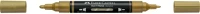 Faber-castell MULTIMARK 250 Akril marker kétvégű multimark 250 faber-castell arany kép