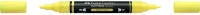 Faber-castell MULTIMARK 256 Akril marker kétvégű multimark 256 faber-castell neon sárga kép