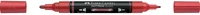 Faber-castell MULTIMARK 296 Akril marker kétvégű multimark 296 faber-castell metál piros kép