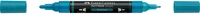 Faber-castell MULTIMARK 313 Akril marker kétvégű multimark 313 faber-castell türkiz kép