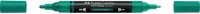 Faber-castell MULTIMARK 358 Akril marker kétvégű multimark 358 faber-castell smaragdzöld kép