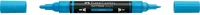 Faber-castell MULTIMARK 448 Akril marker kétvégű multimark 448 faber-castell azúrkék kép