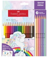 Faber-castell p3033-3388 Faber-castell 18+6 db kastélyos színes ceruza készlet