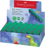 Faber-castell PVC-FORGÁCSMENTES Radír háromszögletű pvc-forgácsmentes dinoszaurusz faber-castell kép