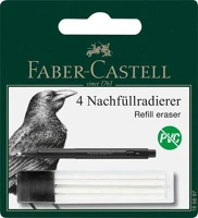Faber-castell RADÍRSTIFTHEZ, 4 Pótbél precíziós radírstifthez, 4 darabos, kép