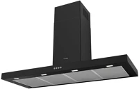Faber STILO COMFORT BK MATT A120 fali páraelszívó led világítás 1 db motor,710 m3/h,50-69 db,120 cm kép