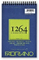 Fabriano 180G A5 30LAPOS 1264 drawing 180g a5 30lapos spirálkötött rajztömb kép