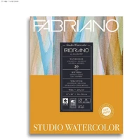 Fabriano 19202003 Watercolour studio 200g 28x35,6cm 20lapos akvarell tömb kép