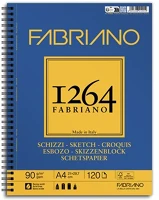 Fabriano A4 120 LAP 1264 sketch 90 g a4 120 lap spirál rajz- és vázlattömb kép