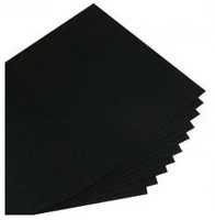 Fabriano A/4 200G Kétoldalas karton a/4 200g,  20 ív/csomag, fekete kép