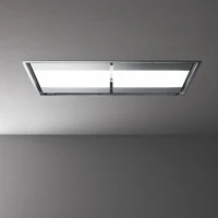 Falmec CNUI40.E1P2#ZZZB400F Nuvola 140 led mennyezeti páraelszívó fehér motor nélkül 140cm kép