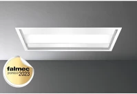 Falmec CNUI90.E1P2#ZZZB400F Nuvola 90 led mennyezeti páraelszívó fehér motor nélkül kép