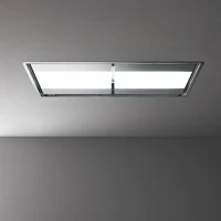 Falmec CNUI90.E1P2#ZZZI400F NUVOLA 90 LED Inox motor nélkül Mennyezetbe építhető páraelszívó LED kép