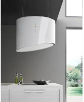 Falmec CSVI80.01P6#ZZZF461F SPRING E.ion WHITE Sziget páraelszívó Neon világítás 1 db motor,950 m3 kép