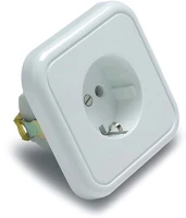 Famatel 16A-250V FEHÉR Famatel 16a-250v fehér süllyesztett porcelánbetétes dugalj kép