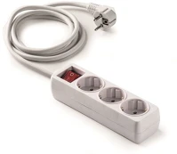 Famatel 9/703 Vez.+kapcsoló 16a-250v 1,5m 3-as hosszabbító kép