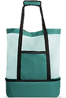 Family 57037B Strandtáska, thermo rekesszel, zöld, 45 x 43 x 15 cm (57037b) kép