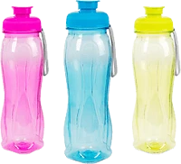 Family 57213 Sport kulacs, műanyag, 750 ml, 3 színben (57213) kép